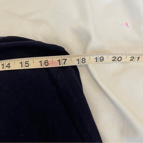 Talbots Super Soft Embroidered 3/4 Sleeve Cotton Blend Jersey Shirt Size… - Picture 8 of 11